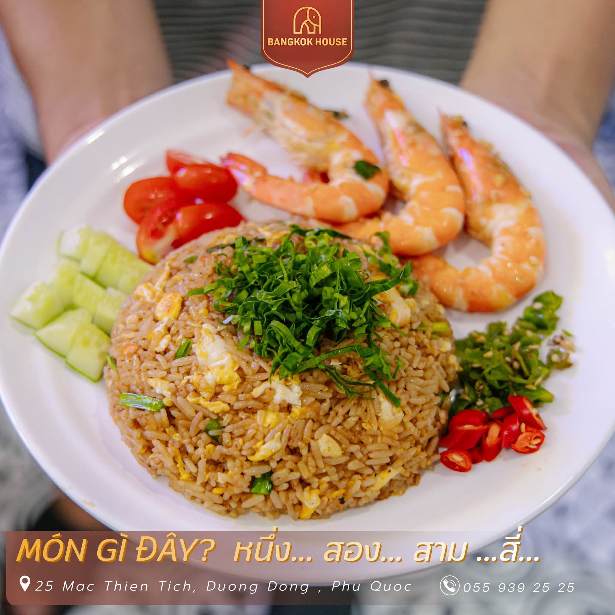 Nhà hàng Bangkok House Phú Quốc - Chuẩn hương vị Thái Lan giữa lòng đảo ngọc