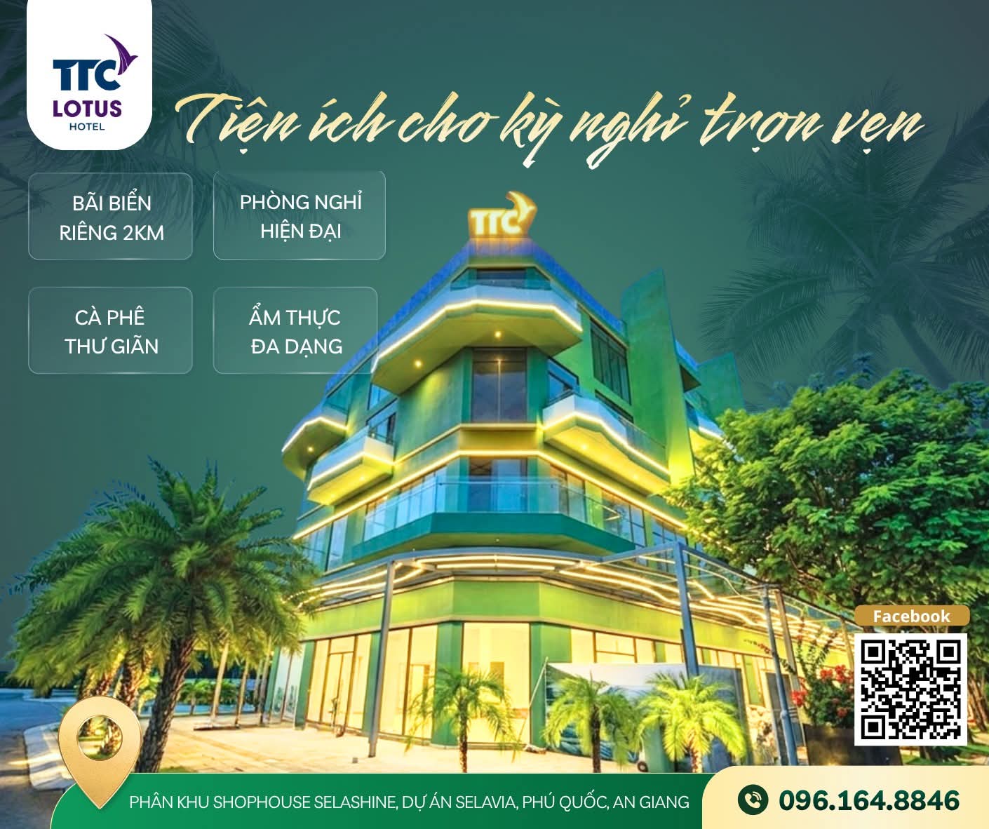 TTC Lotus Hotel Phú Quốc - Khách sạn hiện đại, điểm dừng chân lý tưởng tại đảo ngọc