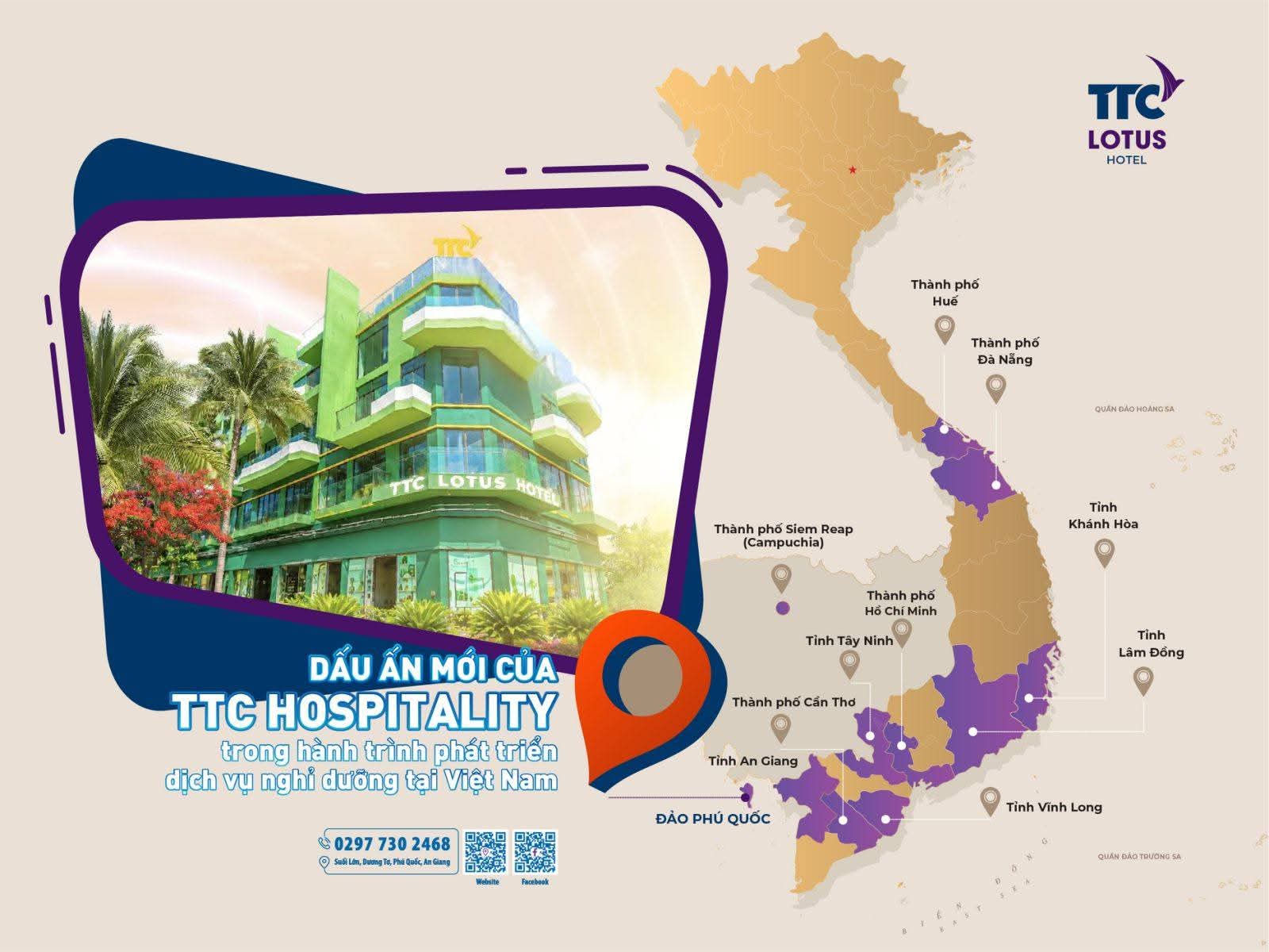 TTC Lotus Hotel Phú Quốc - Khách sạn hiện đại, điểm dừng chân lý tưởng tại đảo ngọc