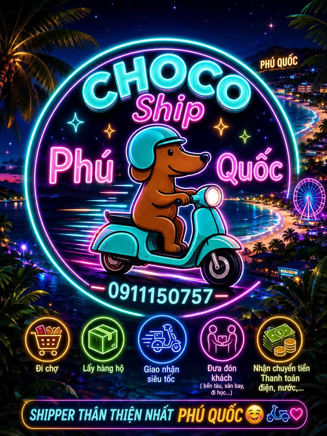 Dịch vụ giao hàng, mua hộ tại Phú Quốc - Nhanh chóng, tiện lợi