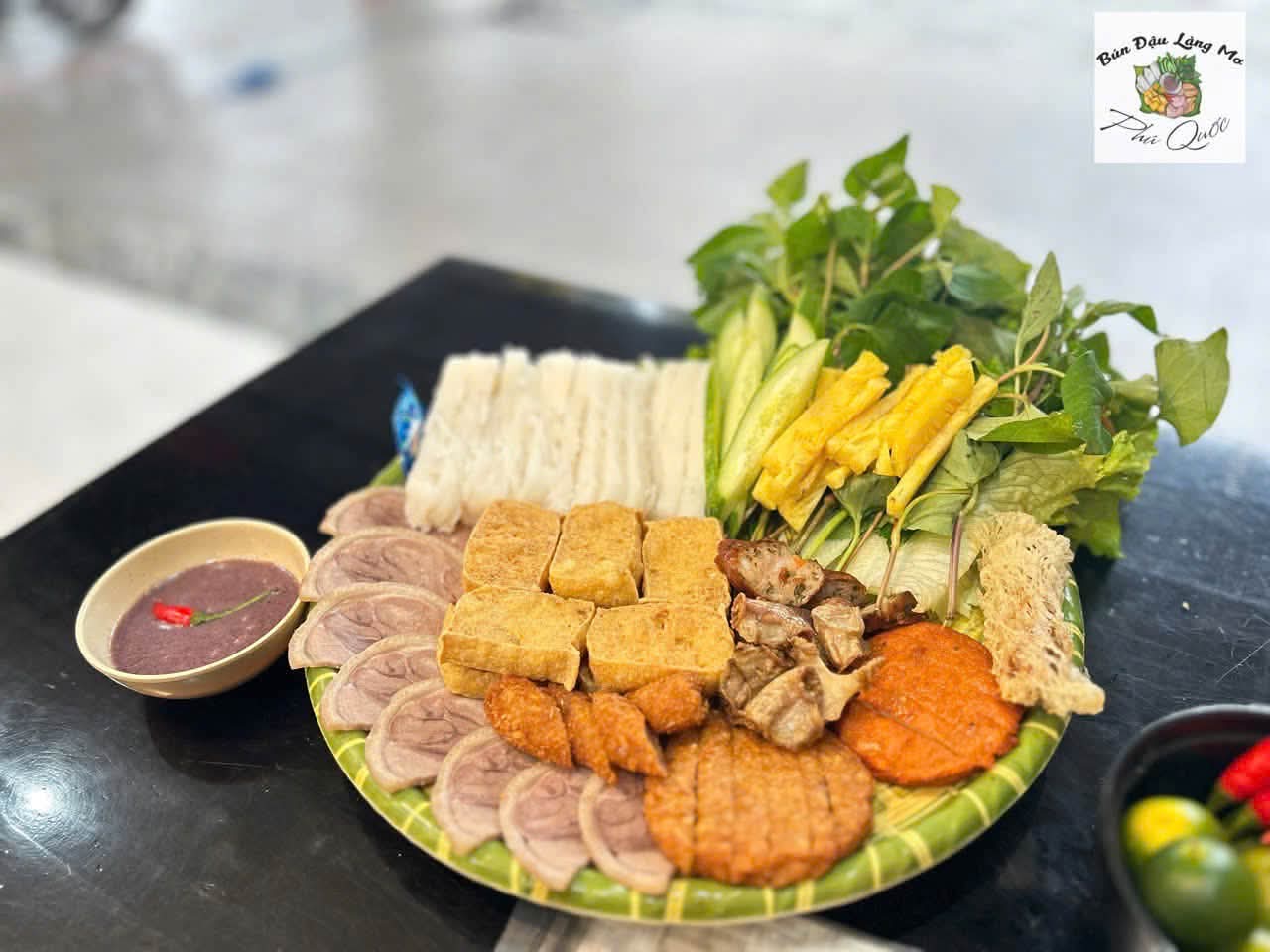 Bún đậu Làng Mơ Phú Quốc 