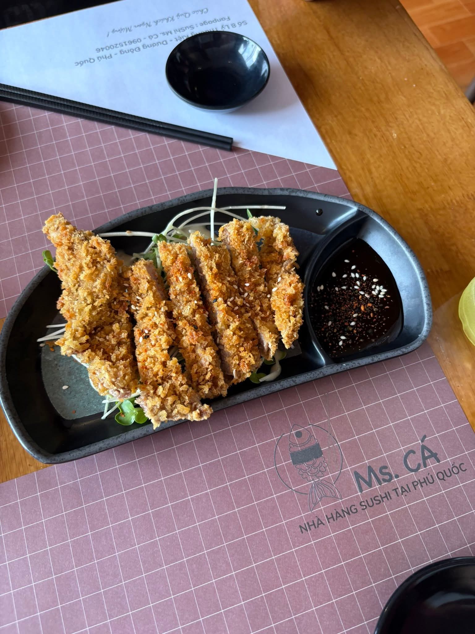 Nhà hàng Sushi Ms Cá An Thới - Một địa chỉ ăn món Nhật ở khu vực Nam đảo Phú Quốc