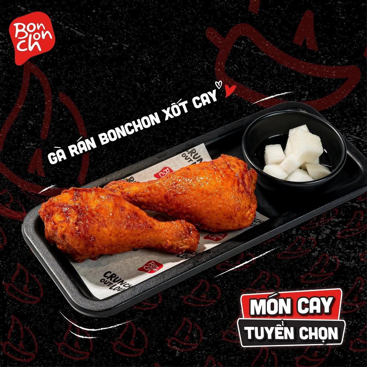 Nhà hàng Bonchon đường Trần Hưng Đạo - Gà rán Hàn Quốc giữa trung tâm Dương Đông