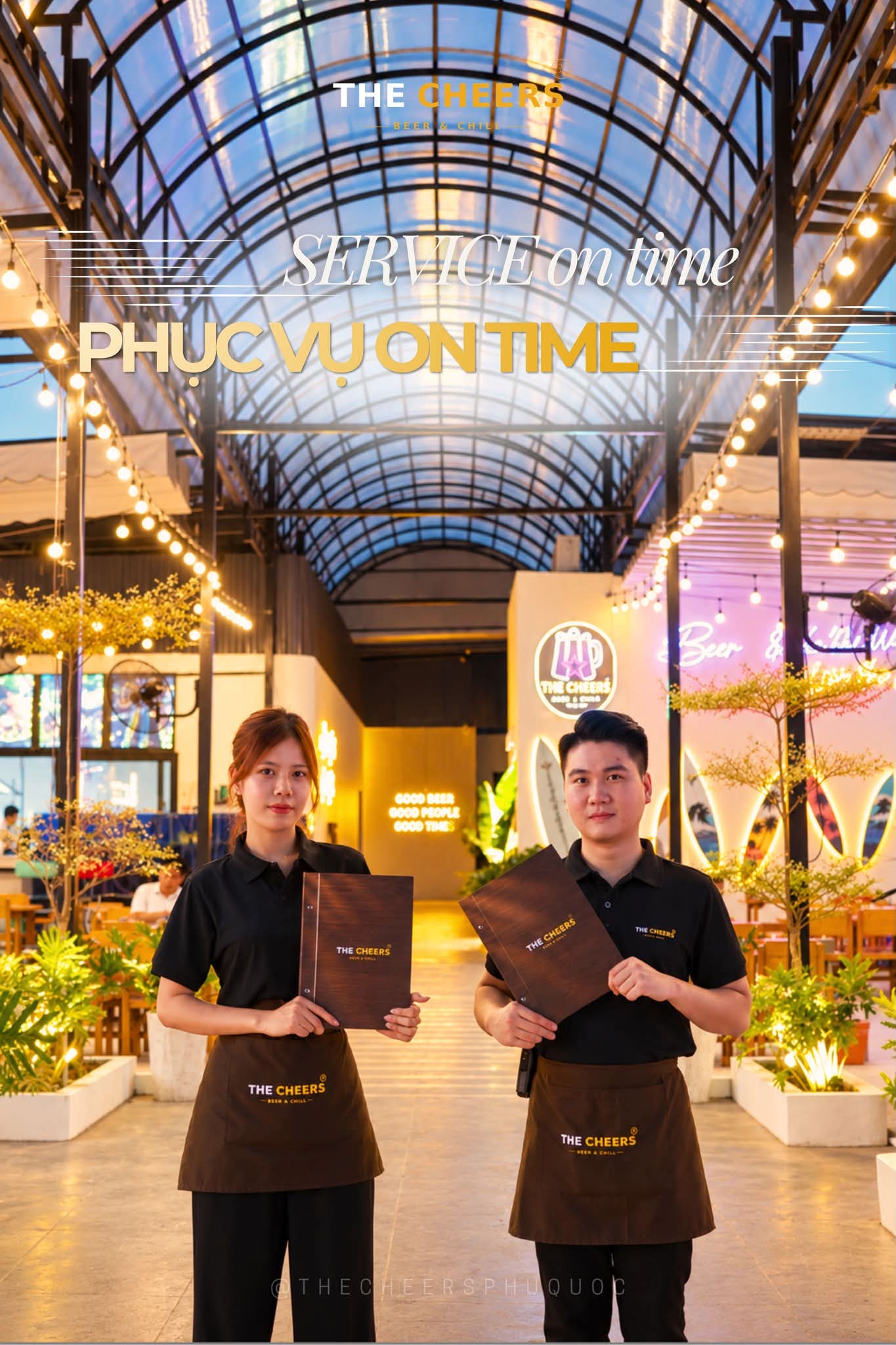 Nhà hàng The Cheers Phú Quốc - Toạ độ "Beer & Chill" gây thương nhớ tại trung tâm Dương Đông 