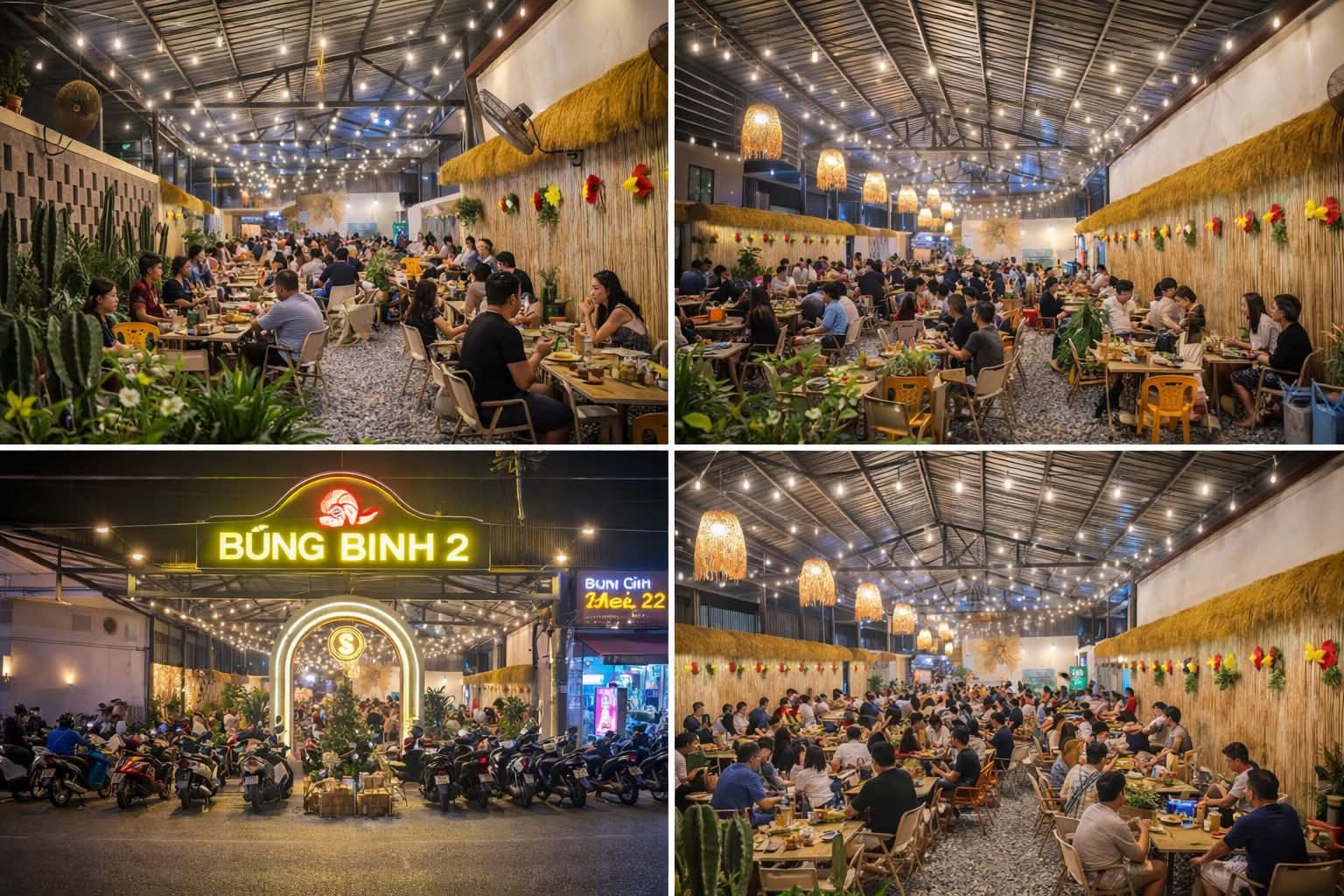 Ốc Bùng Binh 2 – Quán ốc đông khách trên đường Nguyễn Văn Cừ, An Thới