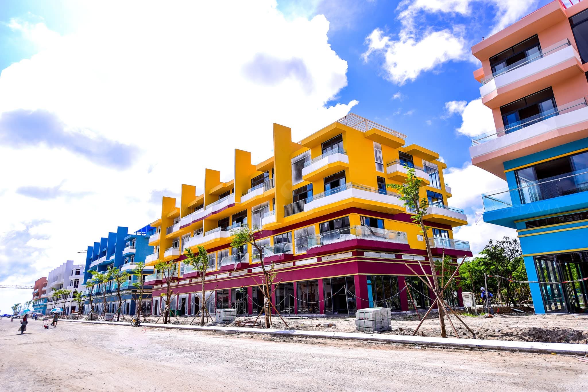 Phân khu shophouse Selashine Selavia Phú Quốc - Phố thương mại bên bờ biển Vịnh Đầm