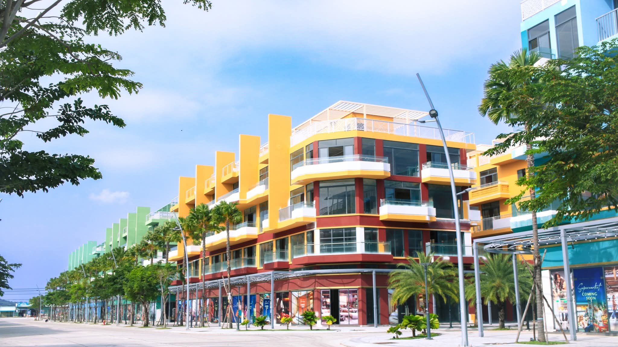 Phân khu shophouse Selashine Selavia Phú Quốc - Phố thương mại bên bờ biển Vịnh Đầm