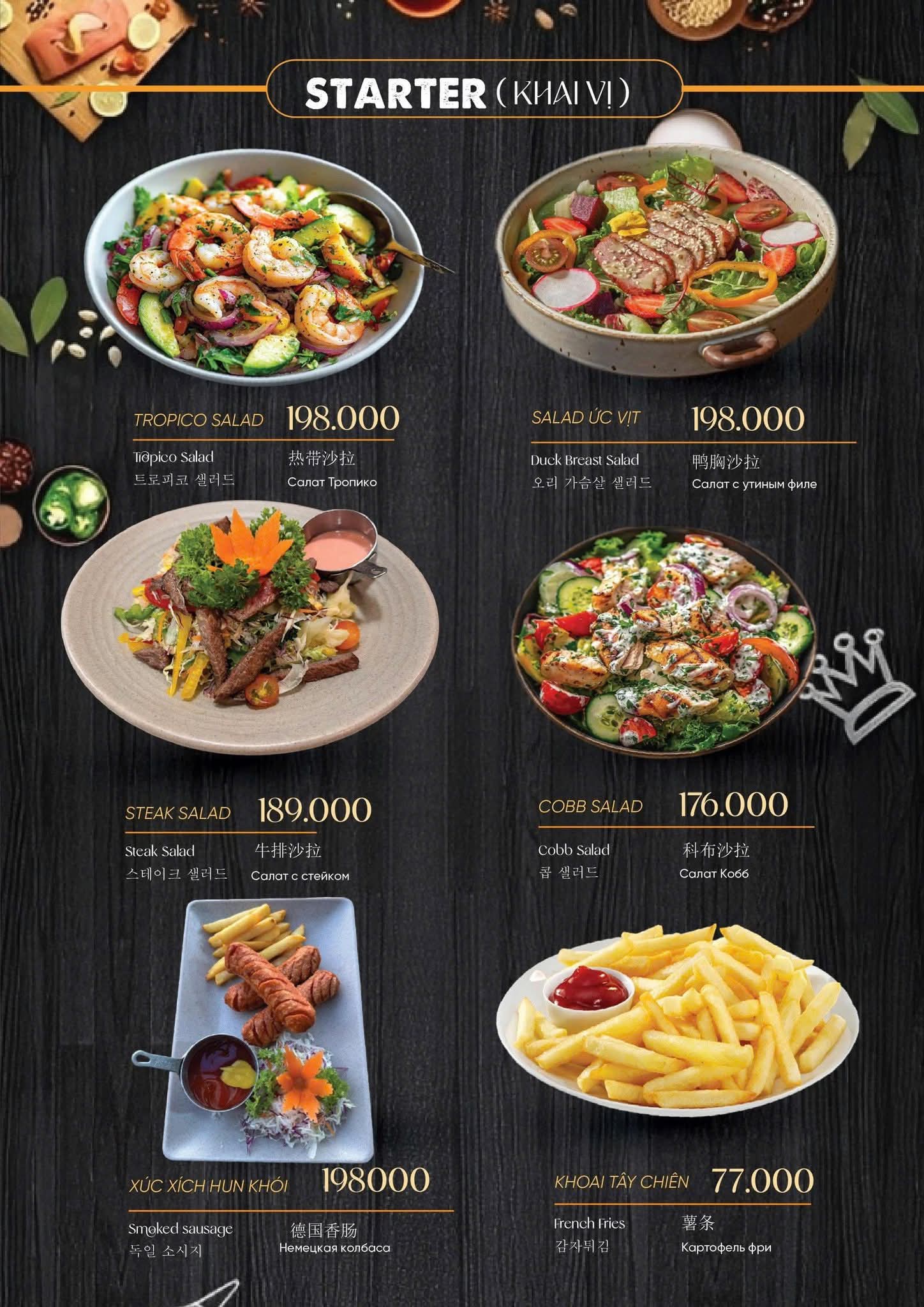 Nhà hàng Paradiso tại Sunset Town Phú Quốc - Khám phá trải nghiệm ẩm thực giữa lòng Thị trấn Hoàng Hôn